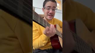 Con solo 1 cuerda puedes hacer esto en la guitarra 😍 [upl. by Ekim]