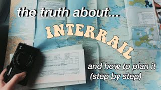 How to plan your interrail a guide to planning budgeting route [upl. by Annawahs]