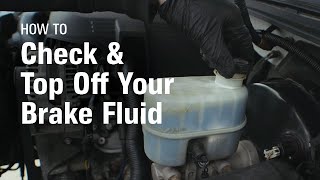 How to Check amp Top Off Brake Fluid [upl. by Idoj409]