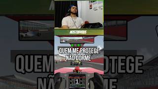 fortes emoções em silverstone 😹 shorts iracing [upl. by Kotz]