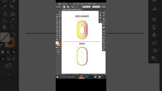 Adobe illustrator Tips youtubeshorts tutorial alanwalker viralvideo foryou [upl. by Asilanom]