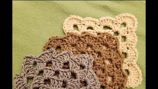 Three BordersEdgings for Granny Squares [upl. by Ttreve147]