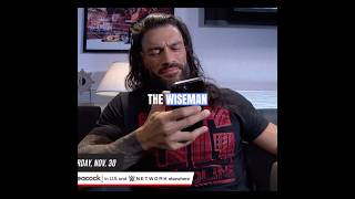 Roman calling WISEMAN edit shorts shortvideo trending romanreigns wwe viralvideo [upl. by Ical]