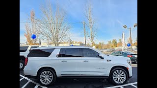 2024 GMC Yukon XL 4WD Loaded with Factory Options   Only 1963 Miles  9390000  Eugene Oregon [upl. by Anasus]