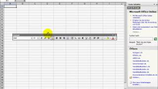 KurtzKurse Der Aufbau des Bildschirms von MS Excel bis Version 2003 [upl. by Anai]