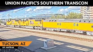 Tucson Arizona USA  Virtual Railfan LIVE [upl. by Devlen]