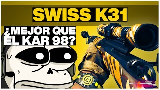 Finalmente probÃ© el Swiss K31 en Warzone [upl. by Kassity]