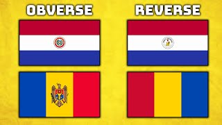 Flags That Have 2 Sides  Historic Flags [upl. by Adiari426]