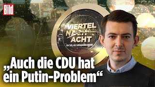 Deutsche PolitElite hat Putin groß gemacht  Julian Röpcke und Filipp Piatov  Viertel nach Acht [upl. by Nobie]