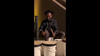 Take Your Bucket Drumming To The Next Level With Rhythm Lids 🔥 [upl. by Andrade]