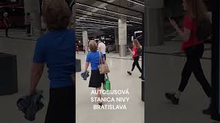 AUTOBUSOVA STANICA NIVY BRATISLAVA [upl. by Rabaj]