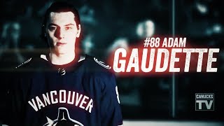 Adam Gaudette Career Highlights HD  Hobey Baker Award Winner [upl. by Euqinor]