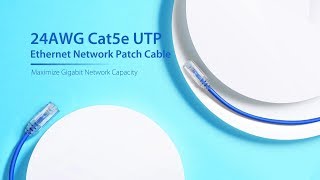 Cat5e UTP Ethernet Cable Pass the Fluke Test  FS [upl. by Tallie]