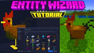 Como Crear Entidades Para Minecraft Bedrock  Blockbench Entity Wizard Tutorial [upl. by Garcon]