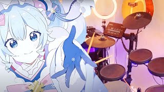 SnowMix♪ marasy feat Hatsune Miku SNOW MIKU 2023 THEME  Drum Cover by Yosua Os [upl. by Benni]