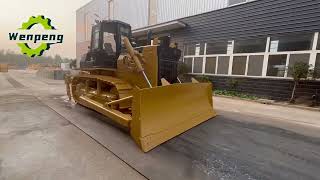 Crawler Bulldozers For Land Leveling bulldozer [upl. by Aliuqa]