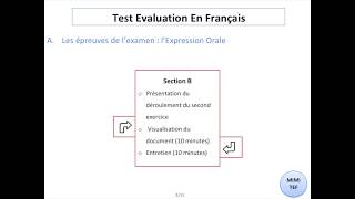 Tef  Tef Canada  Section B Expression Orale  EXPLICATIONS amp EXERCICES [upl. by Aeki]