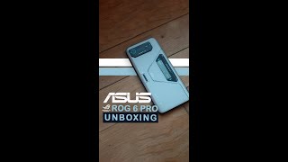 Asus ROG Phone 6 Pro Unboxing  Latest Gaming Phone  Qualcomm Snapdragon 8 Gen 1 Processor [upl. by Makell]