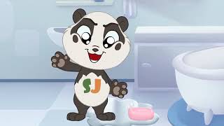 Panda Bo Water Fun  Animation for Kids [upl. by Anawak]