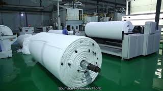 Spunlace Nonwoven Fabric [upl. by Naltiac]