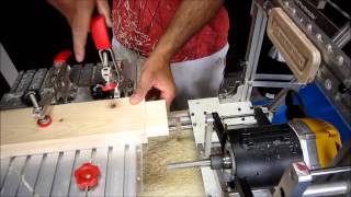 making large mortise and tenon by hybrid pantorouter [upl. by Erikson]