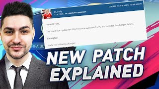 FIFA 19 NEW GAMEPLAY PATCH  HUGE NEW CHANGES IN THE GAMEPLAY [upl. by Ahsaenat]