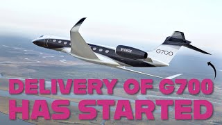 Gulfstream G700 Delivery Update [upl. by Christabel]