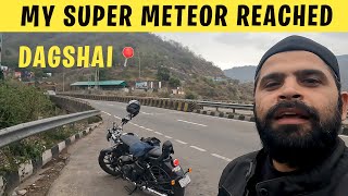 Super Meteor solo ride to Dagshai  Fire in the Mountains dagshai supermeteor650 [upl. by Sherill959]