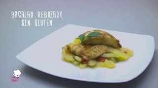 Bacalao rebozado ¡CON GUARNICIÓN Y SIN GLUTEN [upl. by Llatsyrc]