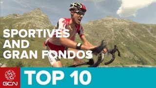 Top 10 Best Sportives And Gran Fondos To Cycle In The World [upl. by Lainey]