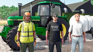 El Equipo Se Junta De Nuevo y Como Siempre Angel La Lía Muy Gorda  4 Farming Simulator 25 [upl. by Lyj]