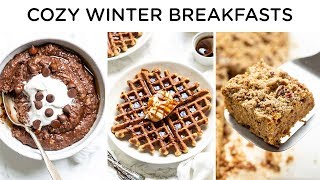 HEALTHY WINTER BREAKFAST RECIPES ‣‣ cozy amp healthy breakfast ideas [upl. by Hamish]