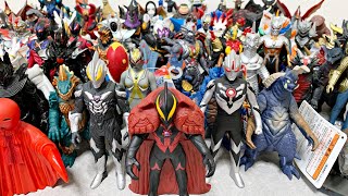 まるで怪獣墓場！ ウルトラ怪獣シリーズ大集合！持ってる全ソフビを並べてみた。 [upl. by Sirapal951]