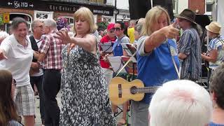 Uke Box Glory  Surfin USA  Beggars Fair 2019 [upl. by Yelyac]