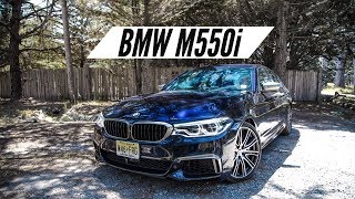 2017 BMW M550i Exhaust Sound amp Acceleration [upl. by Githens949]