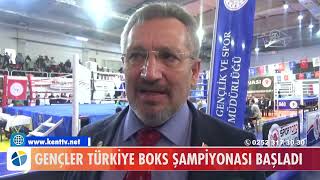 GENÇLER TÜRKİYE FERDİ BOKS ŞAMPİYONASI BAŞLADI [upl. by Siul849]