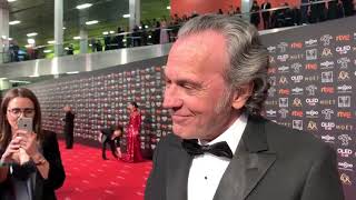 José Coronado en la alfombra roja de los Premios Goya [upl. by Menendez]