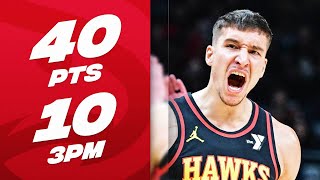 Bogdan Bogdanovic Makes Hawks Franchise HISTORY 👀  December 11 2023 [upl. by Ayel]