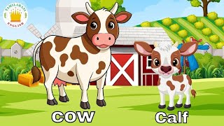 quotFun Farm Animals Song for Kids  Learn Farm Animal Namesquot [upl. by Ataynek]