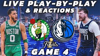 Boston Celtics vs Dallas Mavericks  Live PlayByPlay amp Reactions [upl. by Chuck118]