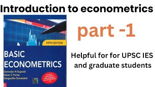 introduction to econometrics economic randomly [upl. by Icram]