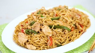 Easy Chicken Chow Mein Recipe  Yummy Ph [upl. by Kartis]