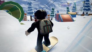 HOW TO GO SNOW BOARDING IN LIVETOPIA  ROBLOX [upl. by Arodnahs643]