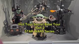 Hot Toys Secret Base Tour Part 2 STAR WARS SERIES starwars grogu hottoys mandolorian mandolo [upl. by Annaj]