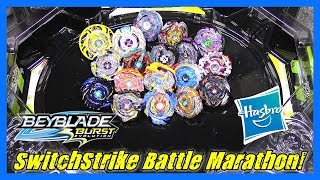 MYSTERY PICK SWITCHSTRIKE BATTLE MARATHON Beyblade Burst Evolution  Hasbro [upl. by Tirma]