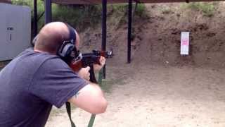 Norinco AK47 full auto 3 round burst [upl. by Harimas949]