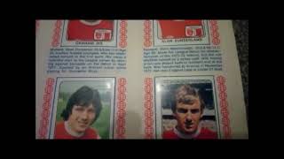 1979 Arsenal FC Panini stickers [upl. by Netsyrc218]