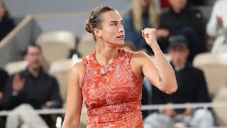 Aryna Sabalenka cancels French Open press conference after upset as statement issued [upl. by Yrahca]