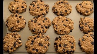 Gluten Free Oat Flour Carob Cookies [upl. by Anoblav882]