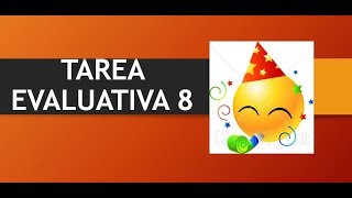 Soy Docente TAREA EVALUATIVA 8 [upl. by Elfont]